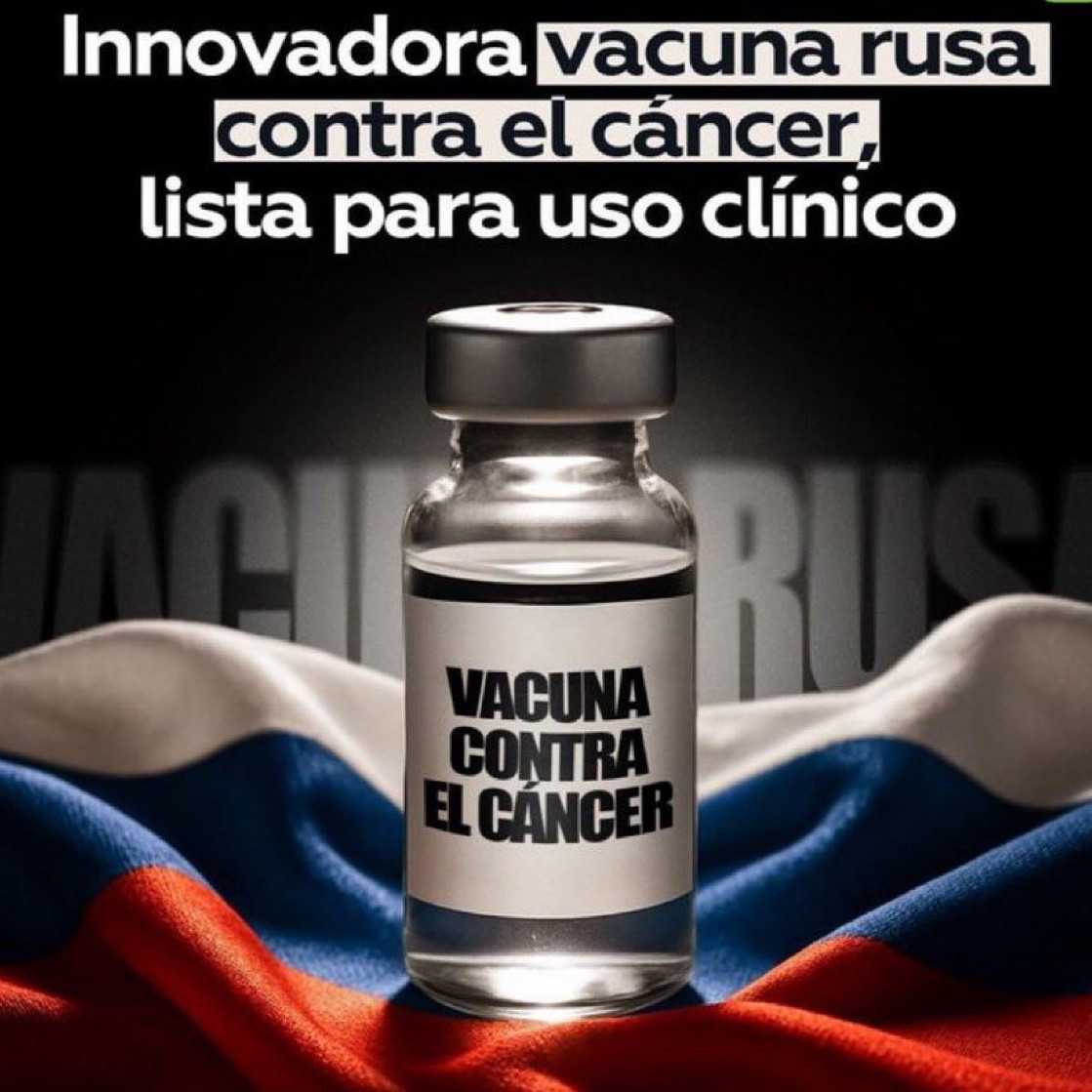 Diario Frontera, Frontera Digital,  Salud, ,La innovadora vacuna rusa contra el cáncer está lista para su uso clínico