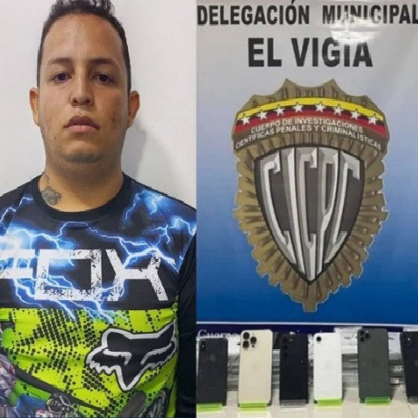 Diario Frontera, Frontera Digital,  Sucesos, ,Cicpc capturó a un joven por comercializar teléfonos provenientes del delito en El Vigía