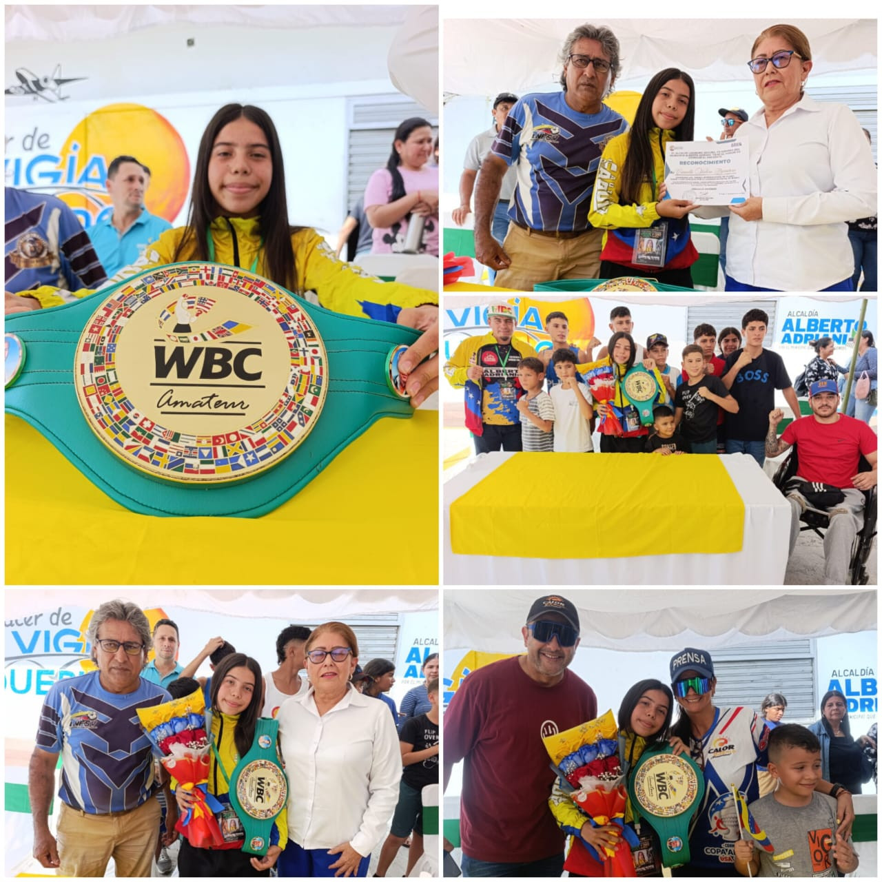 Diario Frontera, Frontera Digital,  El Vigía Panamericana, ,Camila "La Inca" Valero fue recibida por todo lo alto en Alberto Adriani
