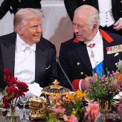 Diario Frontera, Frontera Digital,  Internacionales, ,Trump y Carlos III intercambiaron elogios en el banquete de Estado 
que inauguró la visita oficial a Reino Unido