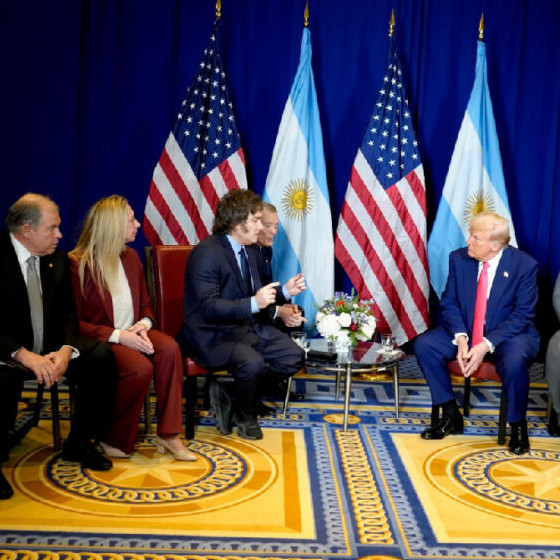 Diario Frontera, Frontera Digital,  Internacionales, ,Milei mantiene su primera reunión oficial con Trump