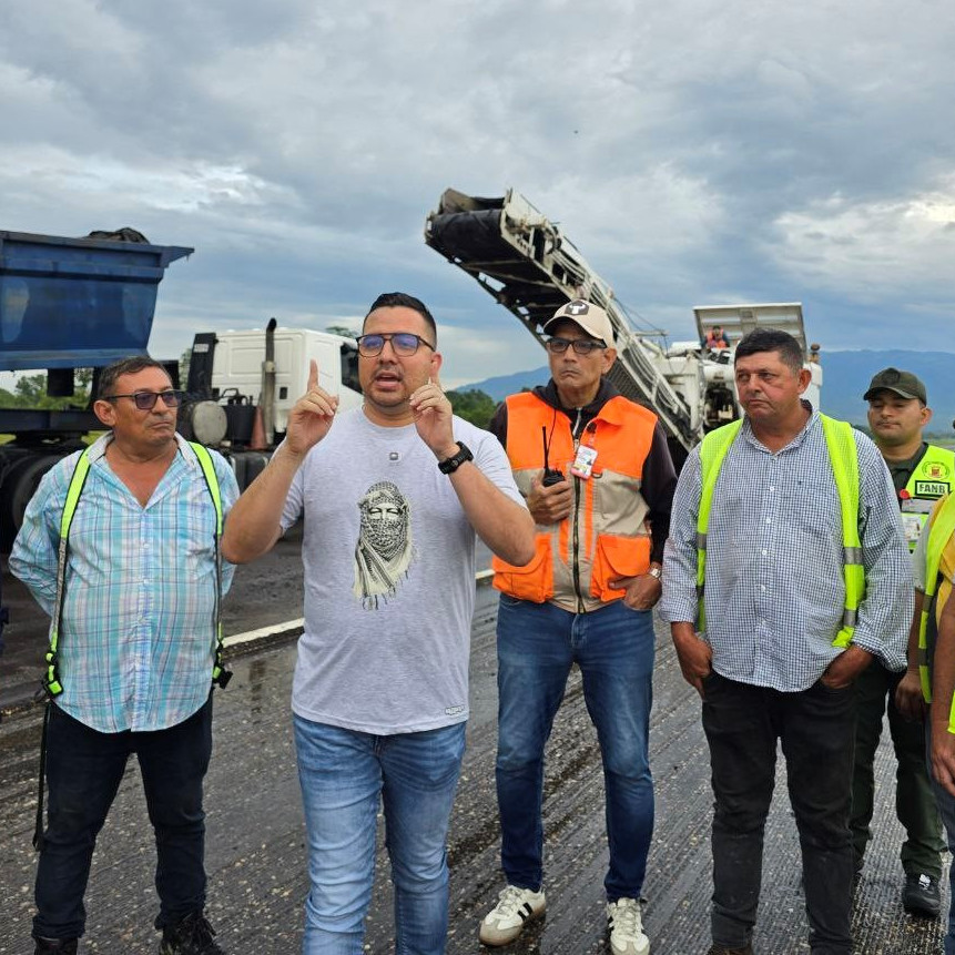 Diario Frontera, Frontera Digital,  Regionales, ,Avanzan trabajos en la pista del aeropuerto Juan Pablo Pérez Alfonzo de El Vigía