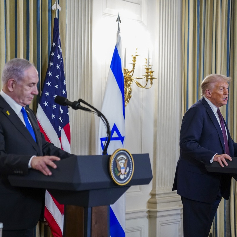 Diario Frontera, Frontera Digital,  Internacionales, ,Netanyahu aceptó el plan de paz de Trump para Gaza, que deja abierta la creación de un Estado palestino