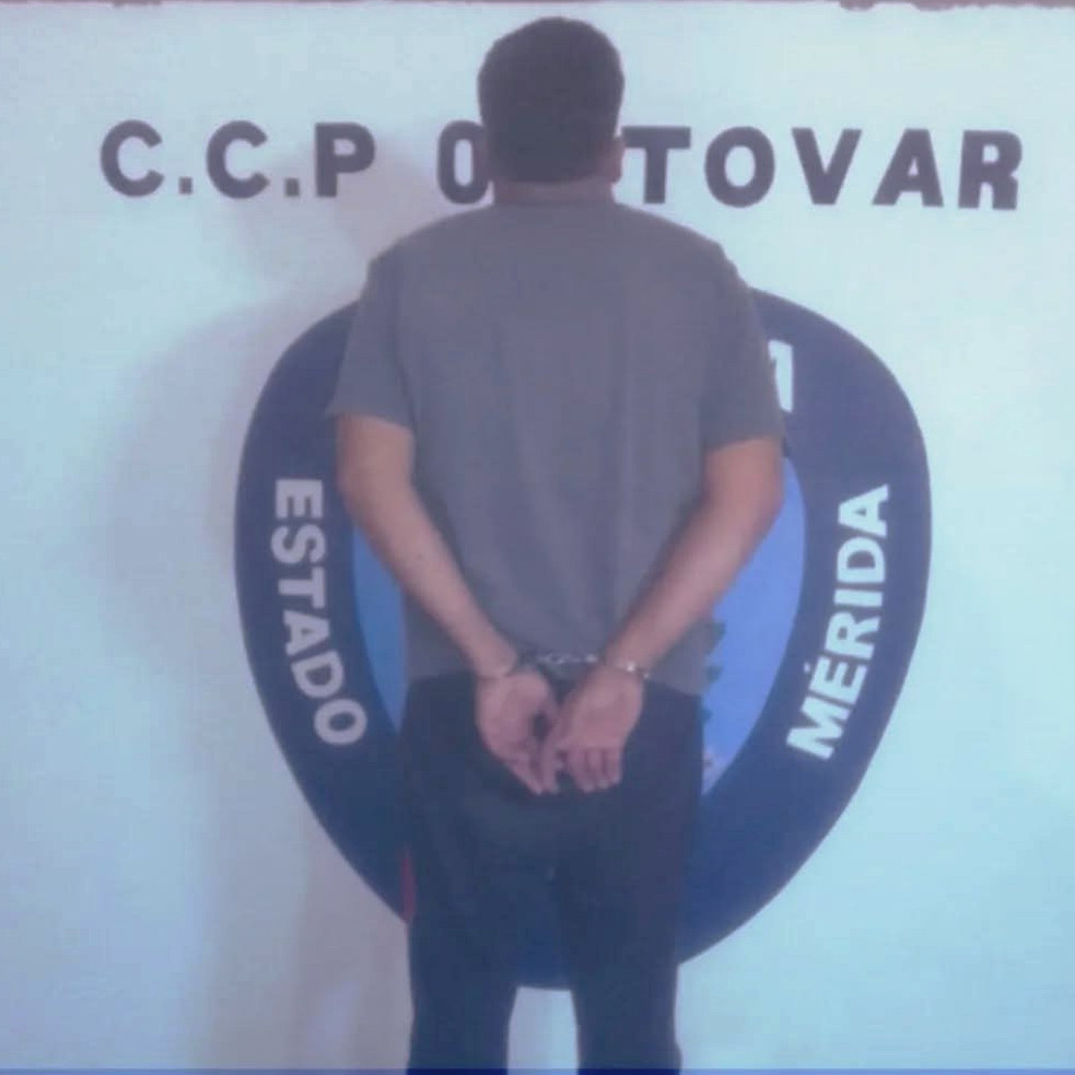 Diario Frontera, Frontera Digital,  Sucesos, ,Policía capturó a un ciudadano por el delito
de violencia de género en Tovar