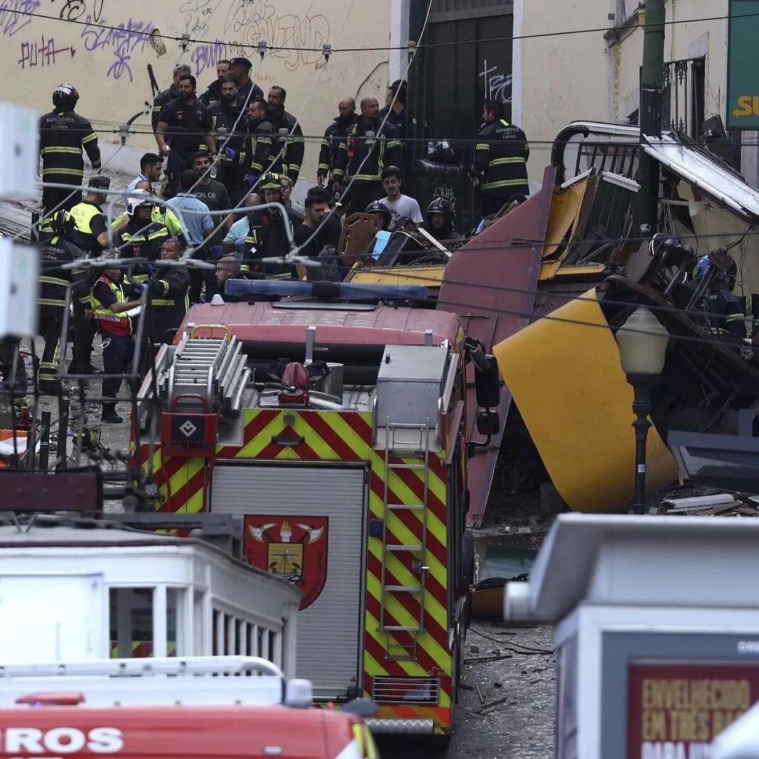 Diario Frontera, Frontera Digital,  Internacionales, ,Se descarriló el Ascensor de Gloria en Portugal: dejó 15 muertos y 18 heridos
