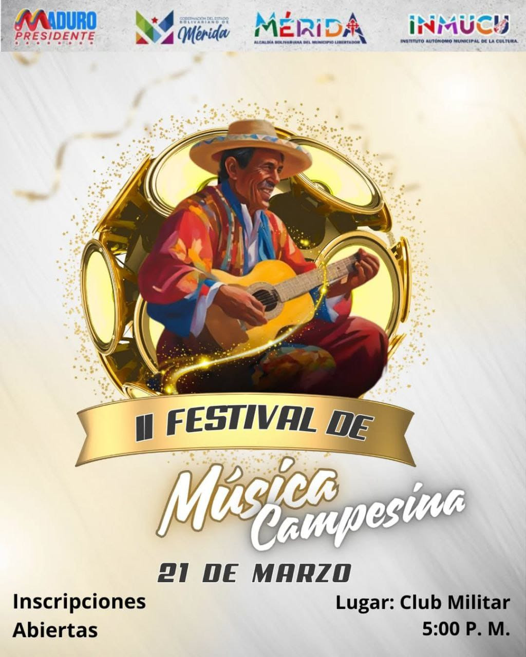 Diario Frontera, Frontera Digital,  Regionales, ,Mérida tendrá el II Festival de Música Campesina en marzo