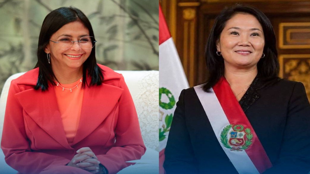Diario Frontera, Frontera Digital,  Nacionales, ,Rodríguez expresó sus deseos de éxito a la mandataria peruana para su gestión en beneficio de la estabilidad y el bienestar de los peruano,Delcy Rodríguez conversó con Keiko Fujimori 
para abordar el retorno de venezolanos desde Perú