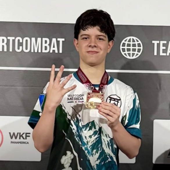 Frontera Digital,  Deportes,  Matías Sánchez, subcampeón panamericano, se prepara 
para representar a Venezuela en el Mundial de Karate en Polonia