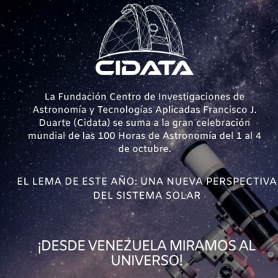 Frontera Digital, Diario Frontera, Cidata se une a la celebración de las 100 Horas de Astronomía