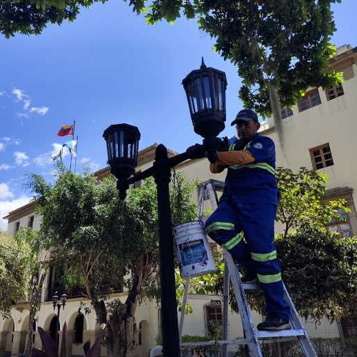 Diario Frontera, Frontera Digital,  Regionales, ,Alcaldía de Mérida intensifica rehabilitación de la Plaza Bolívar
