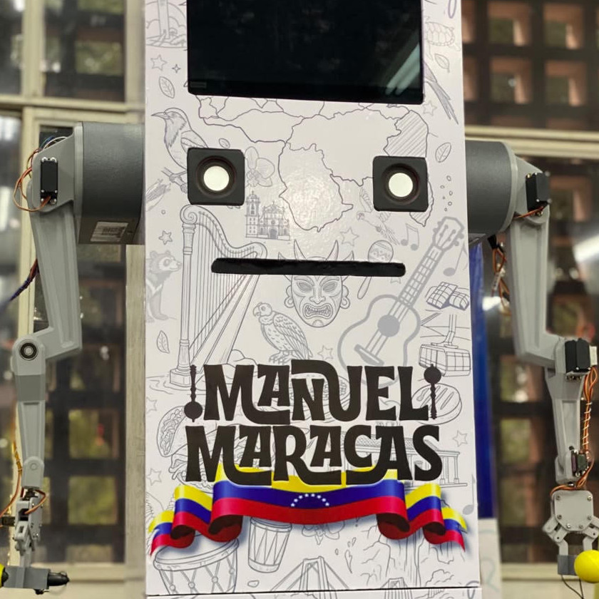 Diario Frontera, Frontera Digital,  Tecnología, ,Estudiantes larenses deslumbran en la UCLA con el robot 
"Manuel Maracas", una innovadora apuesta de robótica y folklore