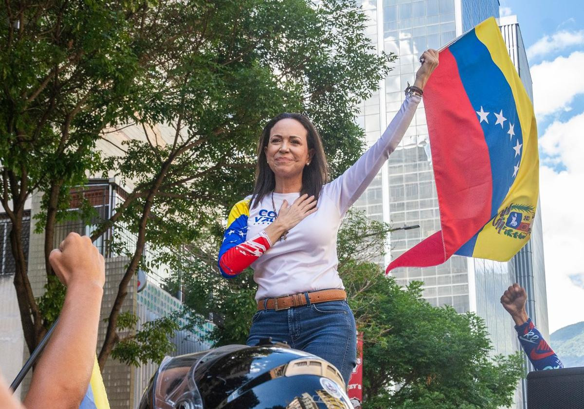 Diario Frontera, Frontera Digital,  Politica, ,“Ciertamente me presentaré como candidata y espero que muchos otros también para que el pueblo venezolano pueda elegir libremente cuáles son los valores y los propósitos que nos unen”, expresó Machado.,"Me presentaré como candidata": María Corina Machado 
confirma su aspiración presidencial