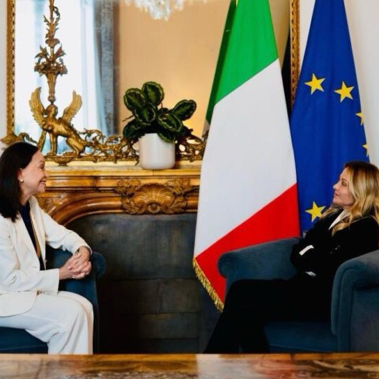 Frontera Digital, Diario Frontera, Meloni recibe a María Corina Machado en Roma y ratifica su apoyo a la transición en Venezuela