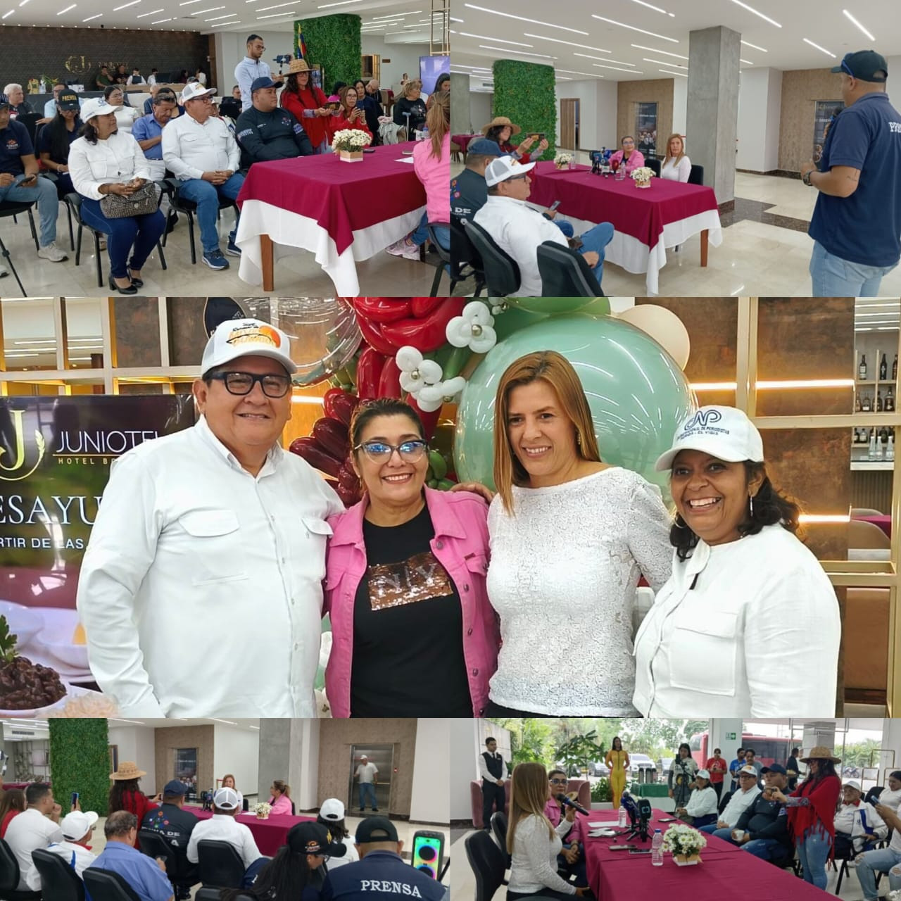 Diario Frontera, Frontera Digital,  El Vigía Panamericana, ,Raquel Alarcón, secretaria general del CNP seccional Mérida encabezó la rueda de prensa desarrollada en El Vigía con los comunicadores sociales locales,Alcalde Lisandro Segura dio bienvenida a Directiva Nacional del CNP