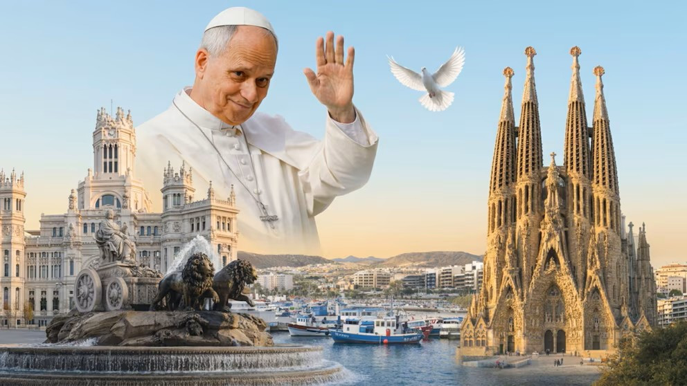 Diario Frontera, Frontera Digital,  Internacionales, ,(Imagen Ilustrativa Infobae),Así serán las 148 horas y media que pasará el papa León XIV en España 
y en las que se desplazará por cuatro ciudades