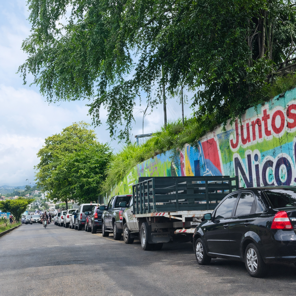 Diario Frontera, Frontera Digital,  El Vigía Panamericana, ,Nerviosismo, zozobra, angustia, viven los trabajadores del volante y conductores particulares, quienes observan con preocupación la falta de combustible en las gasolineras vigíenses,Falta de gasolina causan kilométricas colas de vehículos 
en estaciones de servicio de El Vigía