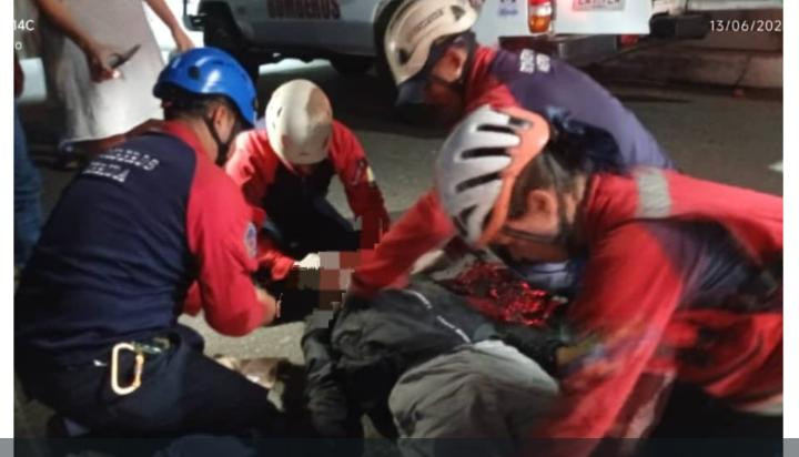 Diario Frontera, Frontera Digital,  Mocoties, ,Motorizado lesionado tras sufrir fuerte vuelco en Tovar