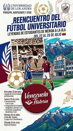 Diario Frontera, Frontera Digital,  Deportes, ,Asofútbol Mérida respalda el Encuentro del Fútbol Universitario y homenaje a la ULA