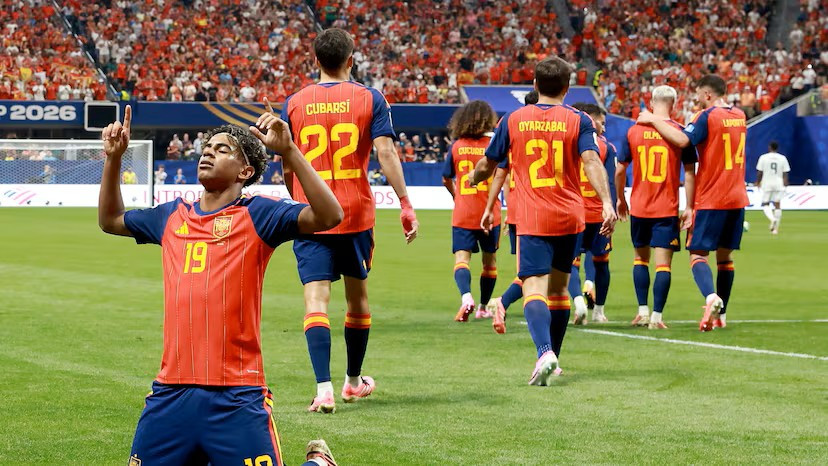 Diario Frontera, Frontera Digital,  Copa Mundial FIFA 2026, ,Fue una goleada terapéutica que permite a España volver a mirar el Mundial como al principio, a la espera del último partido de la fase de grupos en Guadalajara (México) contra Uruguay,España despierta con Lamine y golea a Arabia Saudí