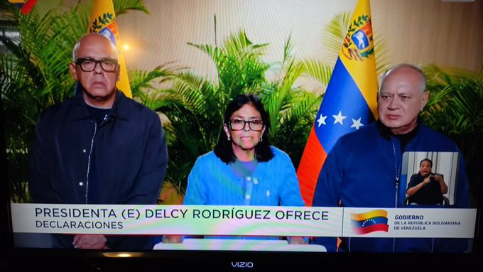 Diario Frontera, Frontera Digital,  Nacionales, ,Presidenta encargada Delcy Rodríguez,Delcy Rodríguez declara Estado de Emergencia tras terremoto; 
suspende clases y cierre del Aeropuerto de Maiquetía