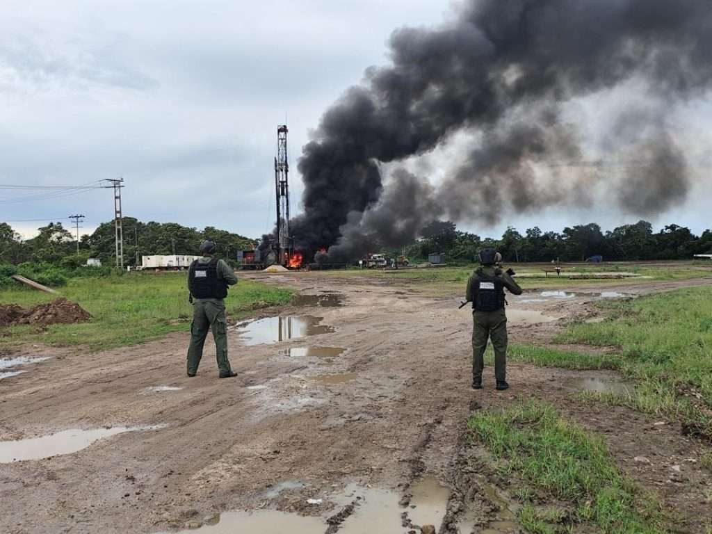 Diario Frontera, Frontera Digital,  Sucesos, ,Reportan 12 lesionados por explosión en pozo petrolero de Apure