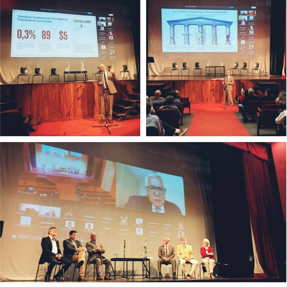 Diario Frontera, Frontera Digital,  Regionales, ,Bonucci en foro con exrectores: “Reconstrucción del país es inseparable 
de recuperación de las universidades"