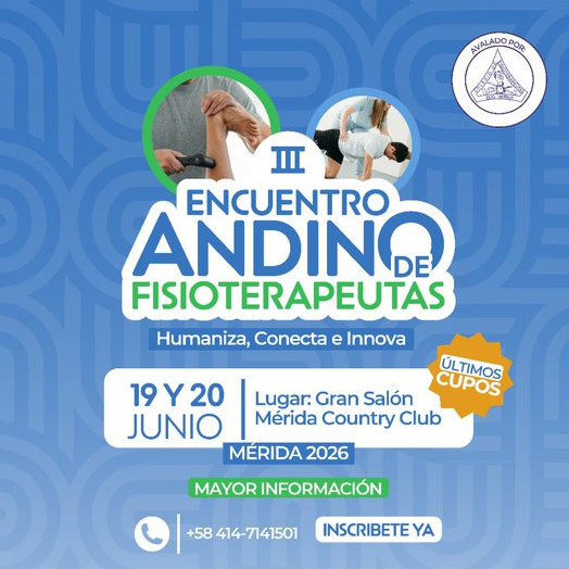 Diario Frontera, Frontera Digital,  Salud, ,Mérida será sede del III Encuentro Andino de Fisioterapeutas
