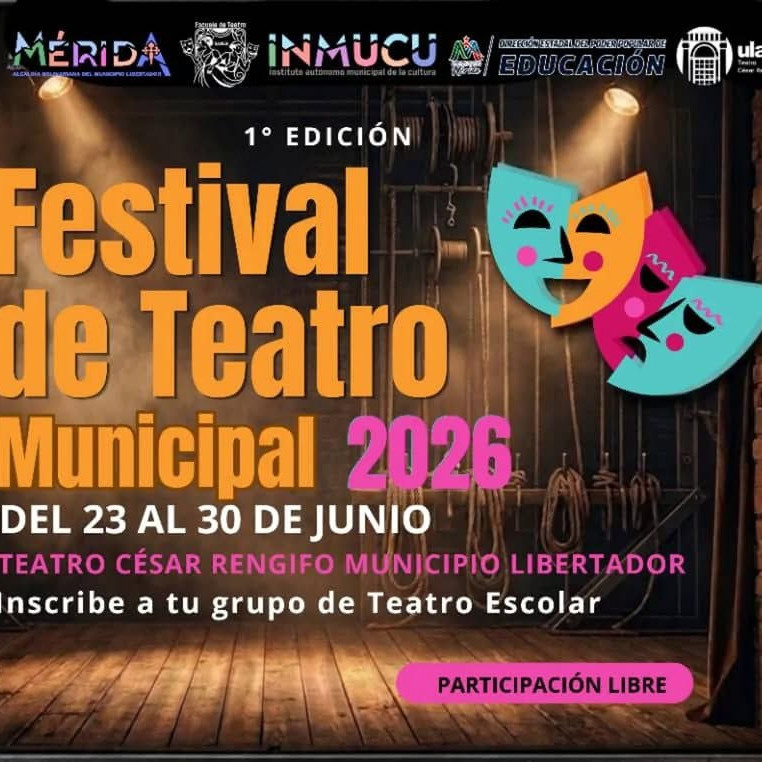 Diario Frontera, Frontera Digital,  Regionales, ,El municipio Libertador se prepara para recibir 
la I edición del Festival de Teatro Municipal 2026