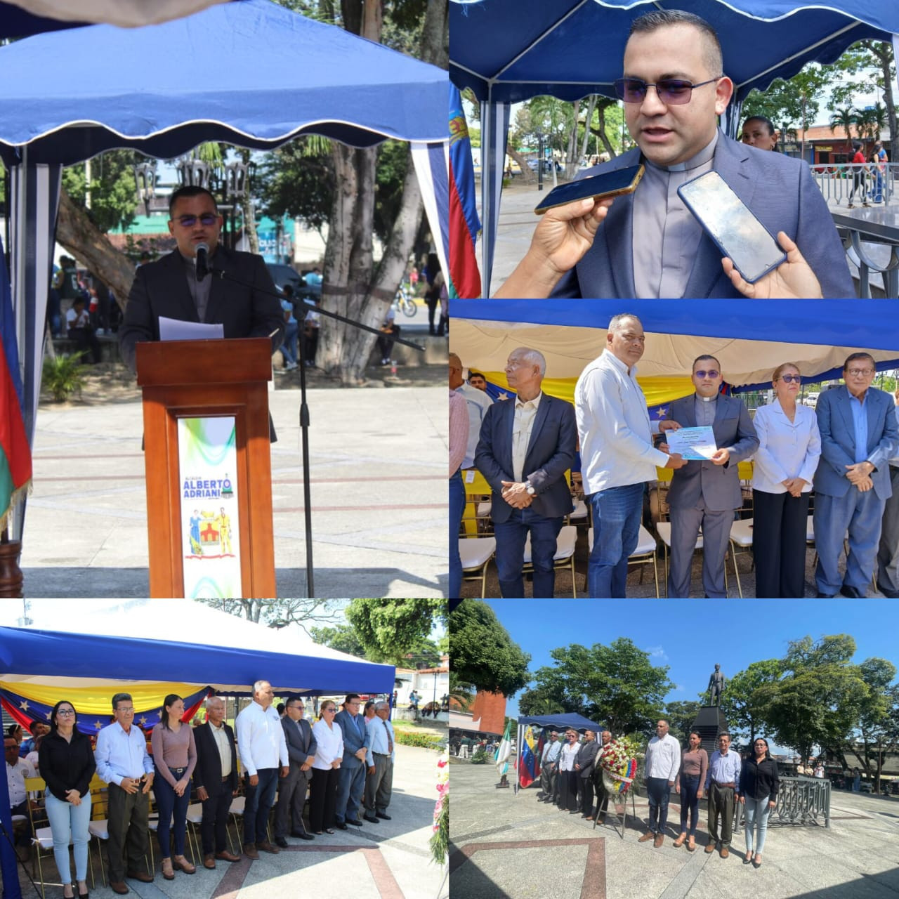Diario Frontera, Frontera Digital,  El Vigía Panamericana, ,Alcaldía de Alberto Adriani rindió honores por los 205 años de la Batalla de Carabobo