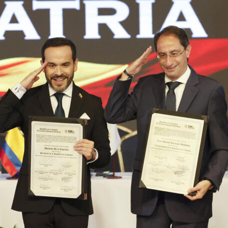 Diario Frontera, Frontera Digital,  Internacionales, ,Consejo electoral entrega a De la Espriella credencial como presidente electo de Colombia