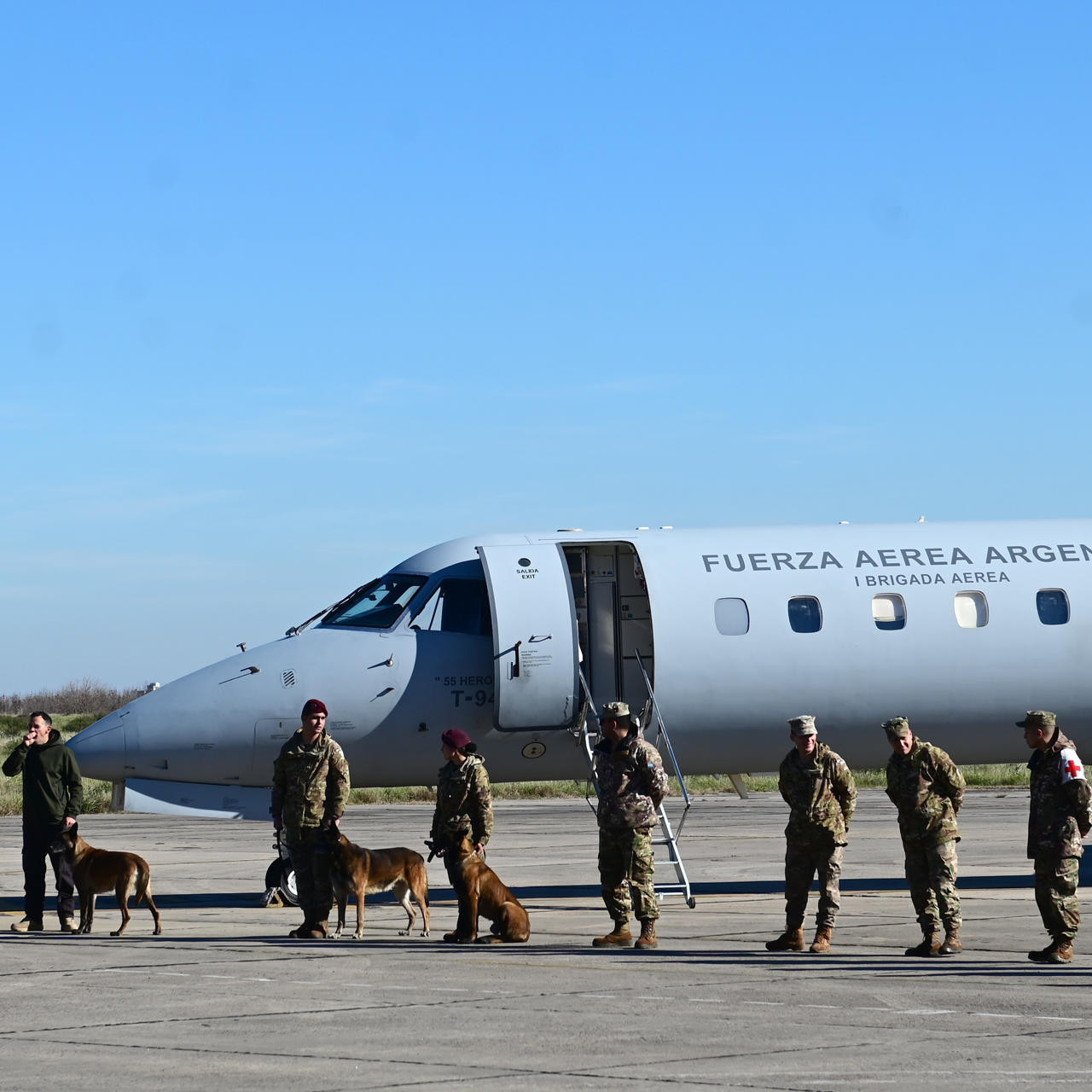 Diario Frontera, Frontera Digital,  Internacionales, ,Argentina envía brigadistas y perros de rescate para apoyar la emergencia en Venezuela