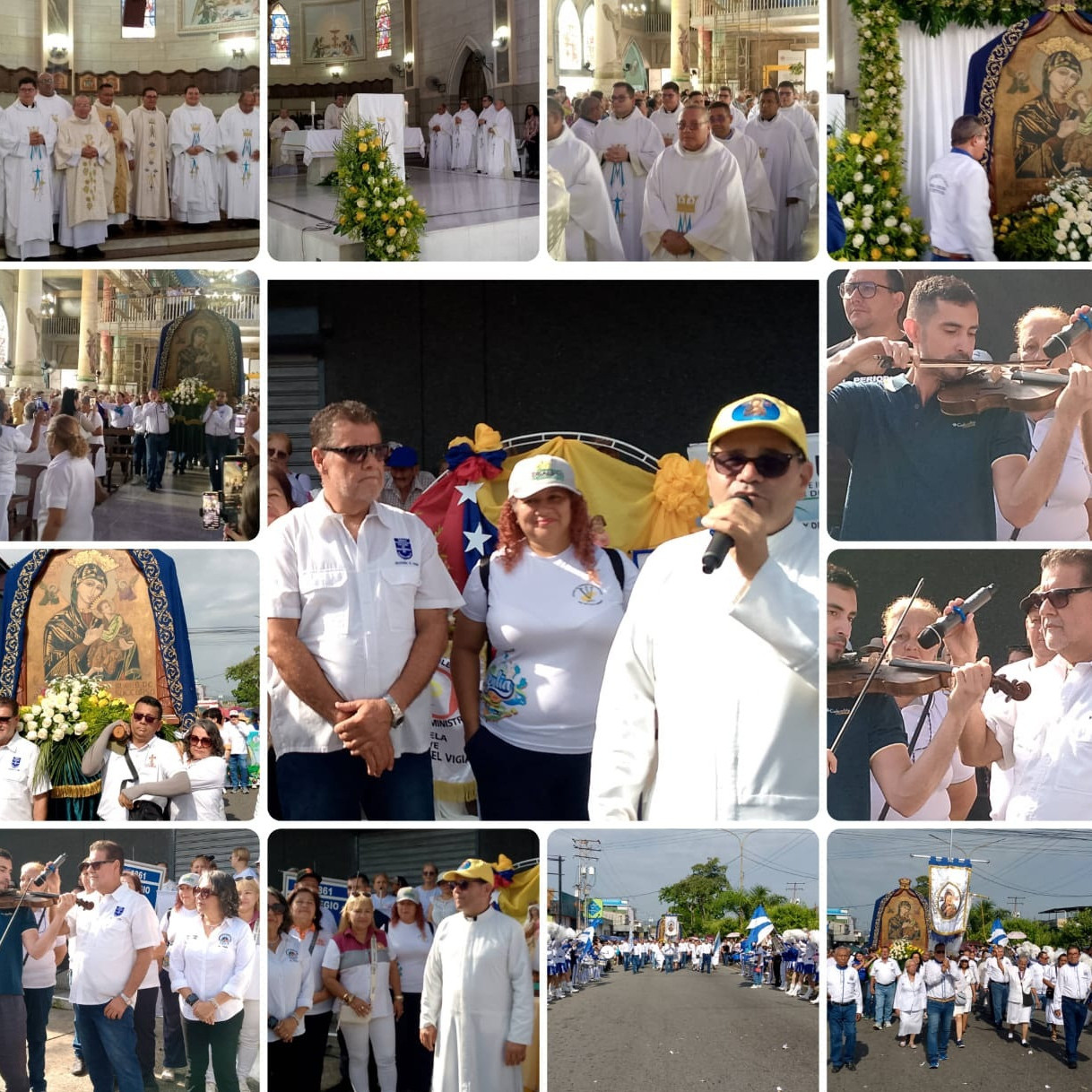 Diario Frontera, Frontera Digital,  El Vigía Panamericana, ,Diócesis de El Vigía – San Carlos del Zulia celebró a su patrona, 
la Virgen del Perpetuo Socorro