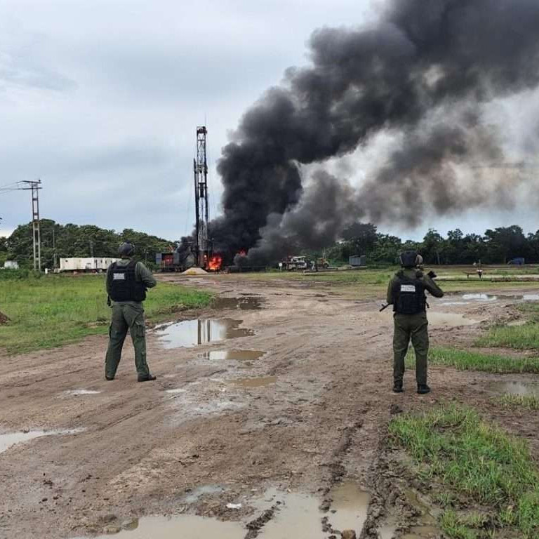 Diario Frontera, Frontera Digital,  Sucesos, ,Reportan 12 lesionados por explosión en pozo petrolero de Apure