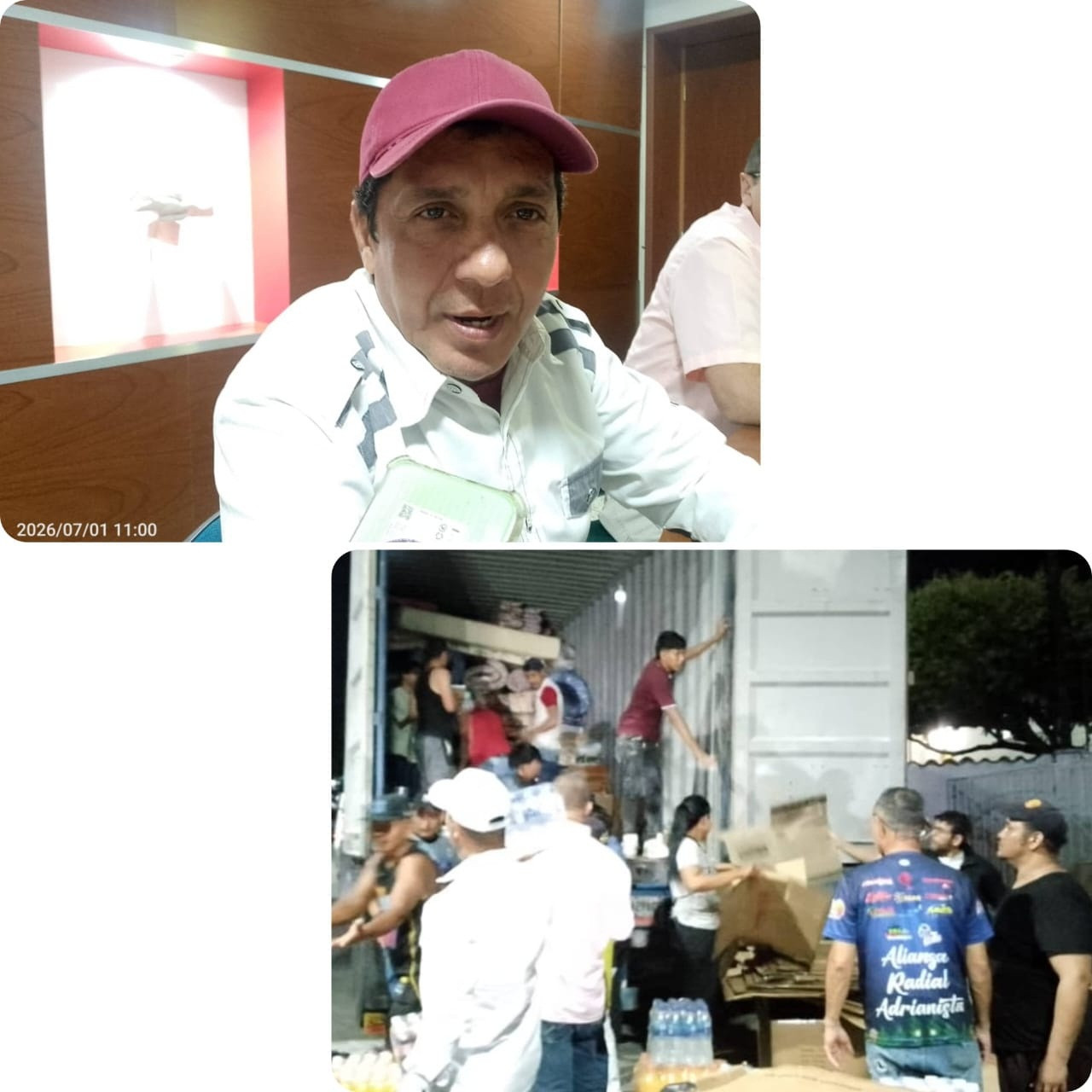 Diario Frontera, Frontera Digital,  El Vigía Panamericana, ,El vocero resaltó que la generosidad también se ha extendido desde municipios foráneos como Francisco Javier Pulgar y Colón en el estado Zulia, así como Obispo Ramos de Lora, Zea y el eje del Mocotíes,Más de veinte toneladas de ayuda han sido fruto del esfuerzo de los vigíenses