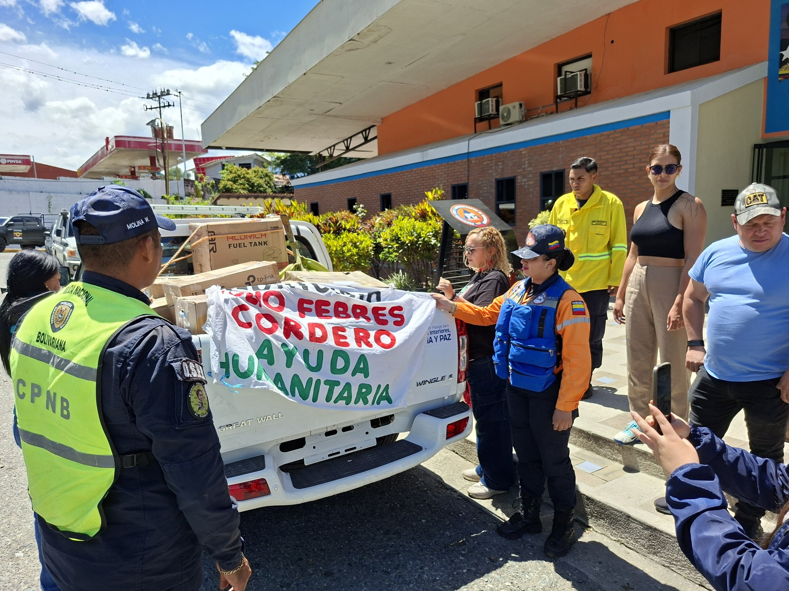 Diario Frontera, Frontera Digital,  Panamericana, ,Rodríguez agradeció el respaldo brindado por las instituciones públicas, la sociedad civil, comerciantes y las personas de buen corazón que han contribuido con sus aportes, destacando que cada granito de arena es mucho para los damnificados,En el municipio Tulio Febres Cordero fortalecen 
ayuda humanitaria para los damnificados