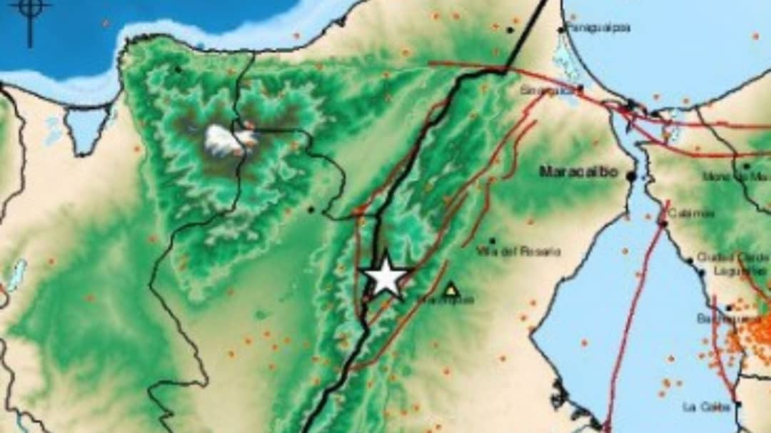 Diario Frontera, Frontera Digital,  Nacionales, ,Sismo de magnitud 3,0 sacude las cercanías de Machiques este martes