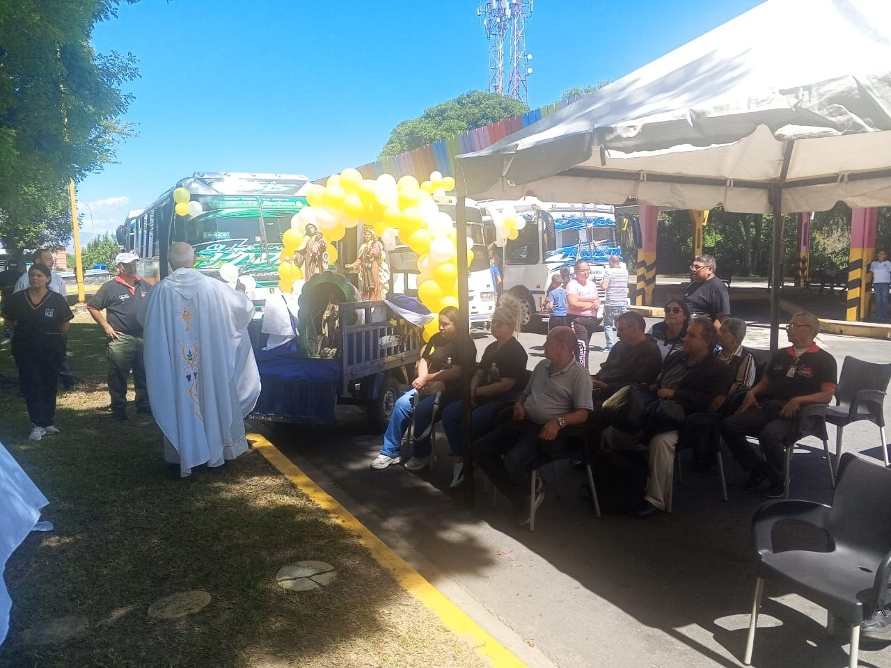 Diario Frontera, Frontera Digital,  Regionales, ,Transportistas y autoridades honraron a la Virgen del Carmen en el Terminal "José Antonio Paredes"