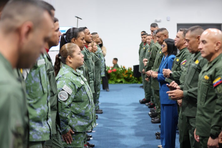 Diario Frontera, Frontera Digital,  Nacionales, ,En el acto fueron ascendidos 894 profesionales militares pertenecientes a la Guardia de Honor Presidencial (GHP) y a la Dirección General de Contrainteligencia Militar (DGCIM),Presidenta Delcy Rodríguez a militares: El ascenso de hoy no es de oficina, 
es de estar en el terreno acompañando al pueblo de Venezuela