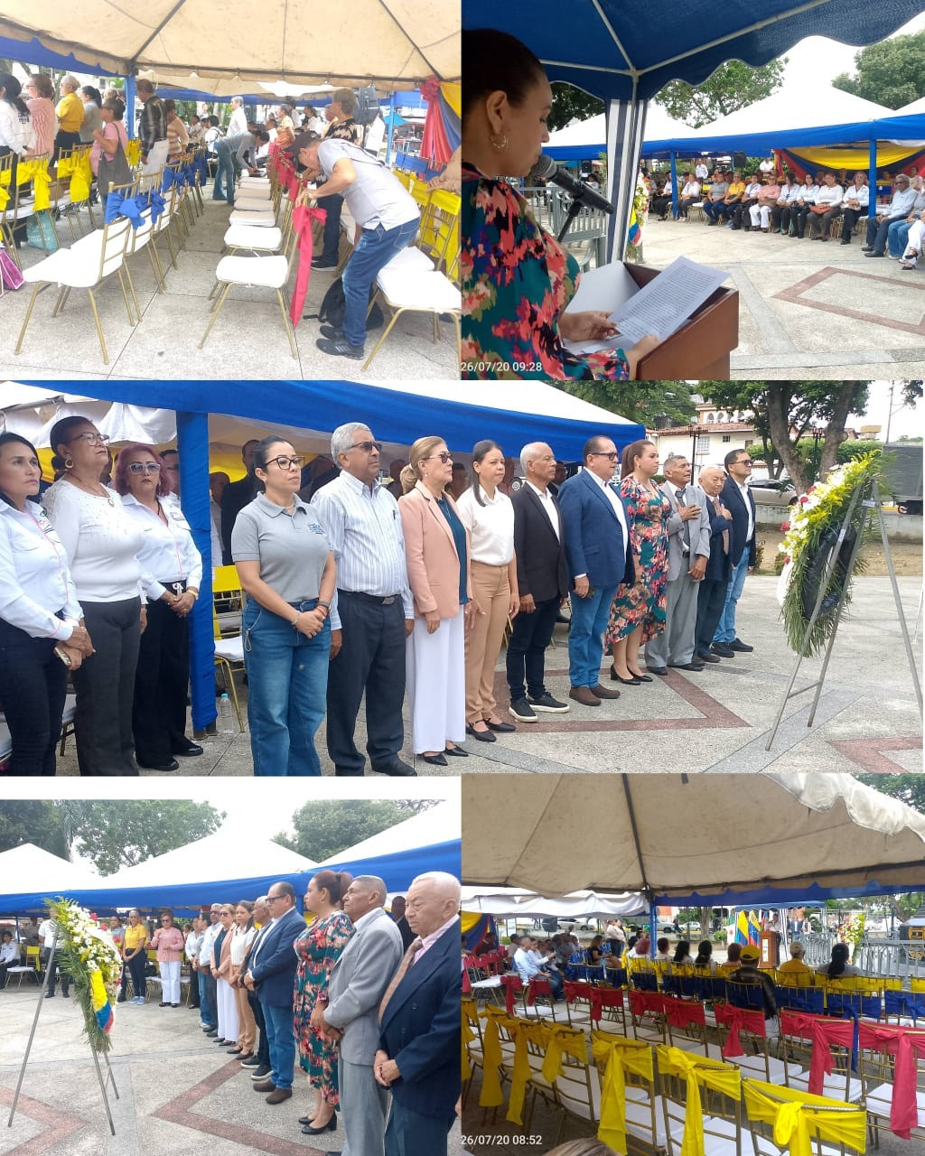 Diario Frontera, Frontera Digital,  El Vigía Panamericana, ,Yusmary Castro, oradora de orden por el Club Colombo–Venezolano en esta celebración de los 216 años de la Independencia de Colombia, destacó que este aniversario invita a la unión, la paz y la reflexión, siguiendo el ejemplo de nuestro Libertador,Con una misa y ofrenda floral, el Club Colombo–Venezolano 
conmemoró los 216 años de la Independencia de Colombia