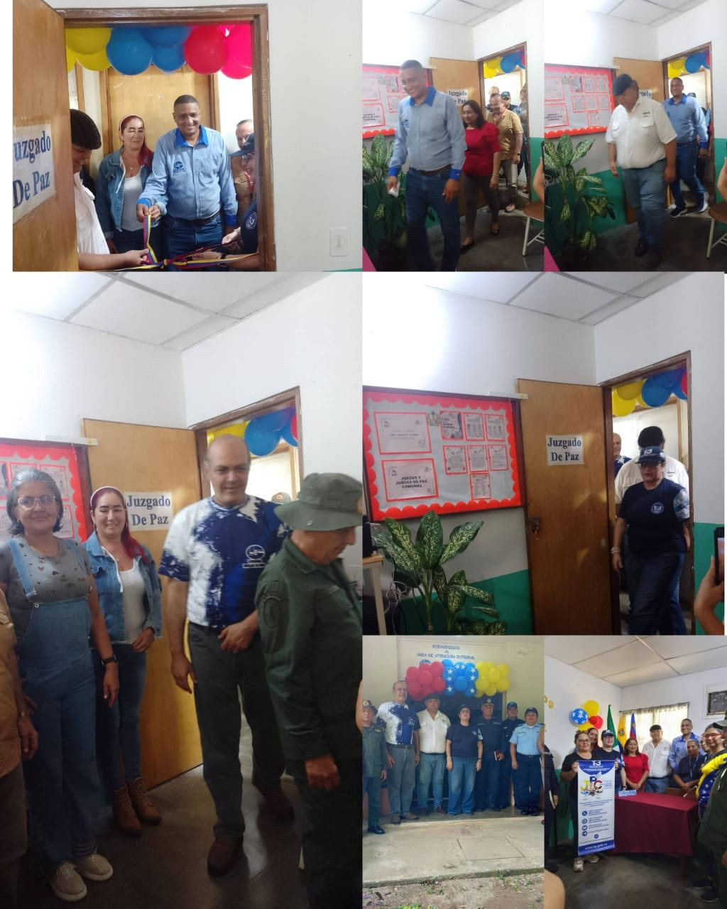 Diario Frontera, Frontera Digital,  El Vigía Panamericana, ,La apertura del Juzgado de Paz fue posible gracias al apoyo del rector Pedro Rodríguez y del director Jorge Vladimir Molina, quienes facilitaron el espacio dentro de la universidad, ubicada en la parroquia Pulido Méndez. La actividad se realizó en coordinación con el Tribunal Supremo de Justicia, a través de la jueza Liz Ruiz, coordinadora municipal de los jueces de paz.,Inauguran Juzgado de Paz de la comuna “Corazón Venezolano” 
en la Universidad Simón Rodríguez