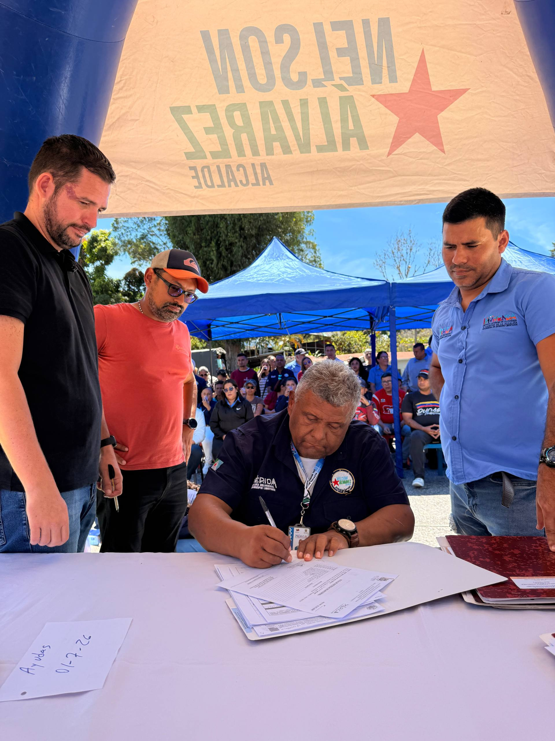 Diario Frontera, Frontera Digital,  Regionales, ,Alcalde Nelson Álvarez entrega más de 13 millones de bolívares en microcréditos y materiales de construcción
