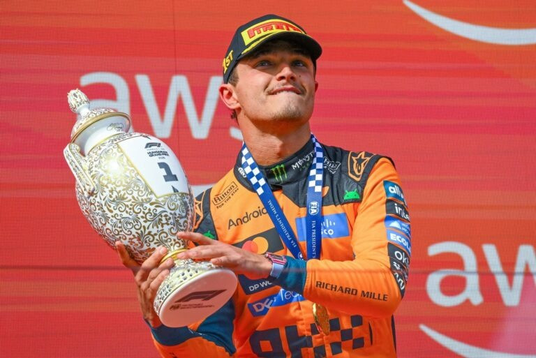 Diario Frontera, Frontera Digital,  Deportes, ,Con este resultado, Antonelli amplió su ventaja al frente del Mundial con 219 puntos, 50 más que Lewis Hamilton y 59 de diferencia sobre George Russell,Lando Norris gana el Gran Premio de Hungría y logra su primera victoria del año
