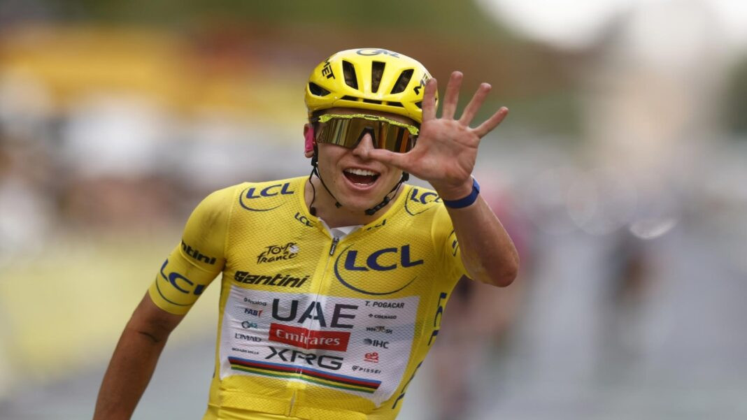 Diario Frontera, Frontera Digital,  Deportes, ,5 Tours con 26 triunfos de etapa, un Giro, 2 títulos mundiales, 5 Lombardías, 4 Liejas, 3 Tour de Flandes…. El ciclismo vive la era Pogacar,Pogacar entró en la historia dorada del Tour de Francia