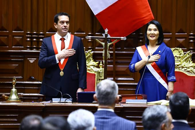 Diario Frontera, Frontera Digital,  Internacionales, ,La presidenta de Perú, Keiko Fujimori, el martes 28 de julio de 2026. © Reuters/Guadalupe Pardo,"Recibimos un país marcado por el abandono": los retos
 con los que Keiko Fujimori asume la Presidencia de Perú