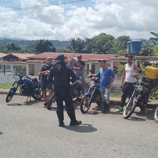 Diario Frontera, Frontera Digital,  Regionales, ,Policía Rural inicia campaña de concientización vial para motorizados 
en la parroquia Caño El Tigre del municipio Zea