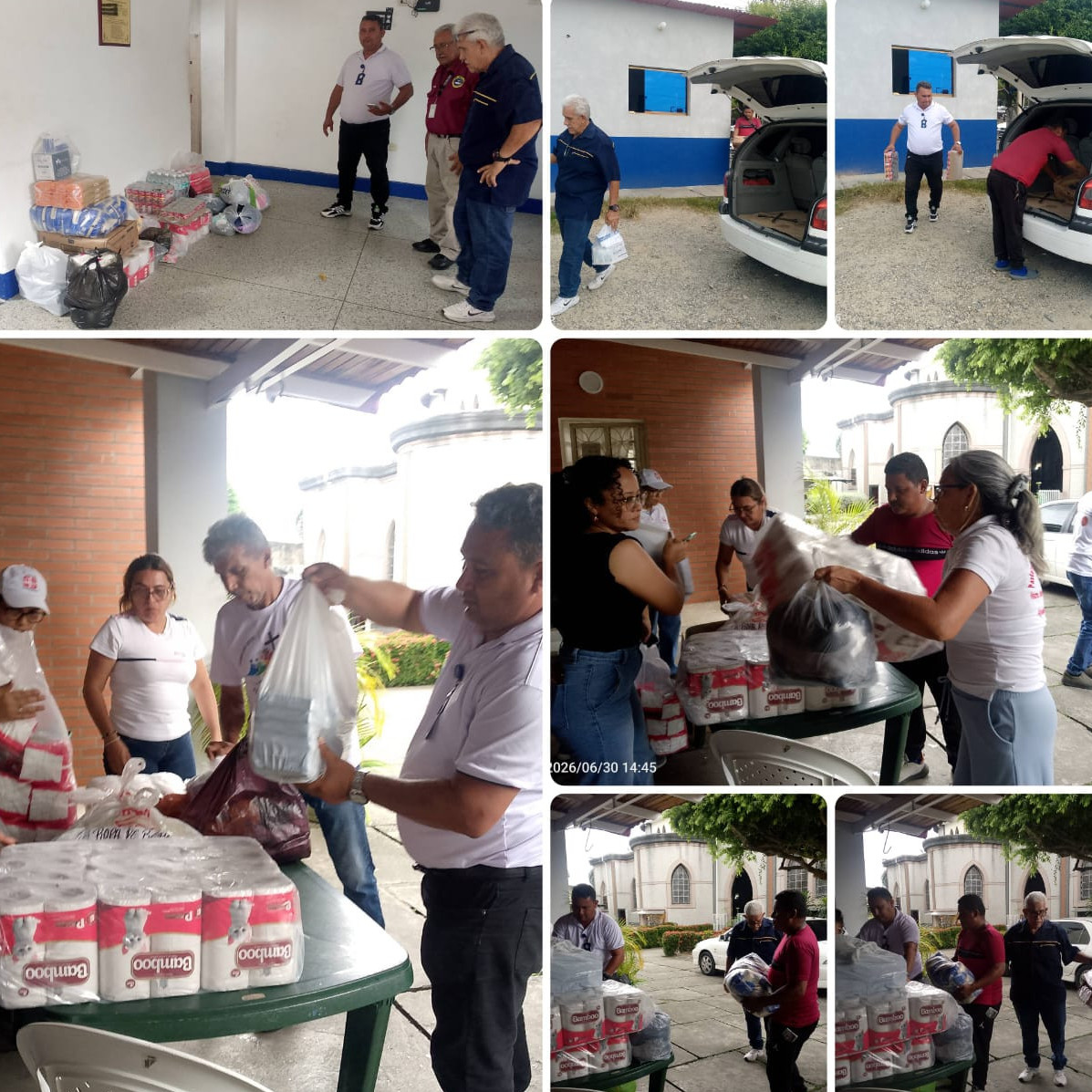 Diario Frontera, Frontera Digital,  El Vigía Panamericana, ,Líneas de Taxis Unificadas de El Vigía entregaron 
su aporte de insumos para los damnificados