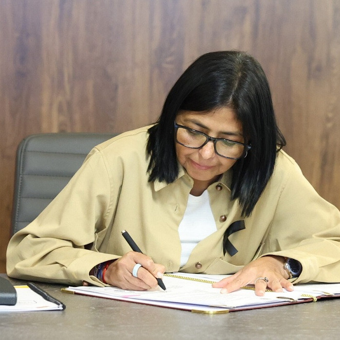 Diario Frontera, Frontera Digital,  Nacionales, ,Delcy Rodríguez firma reglamento de la Ley de Hidrocarburos para impulsar el sector energético