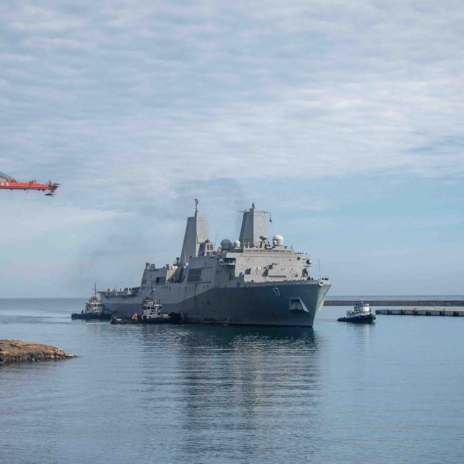 Diario Frontera, Frontera Digital,  Nacionales, ,USS San Antonio llegó a La Guaira para reforzar ayuda humanitaria tras terremotos