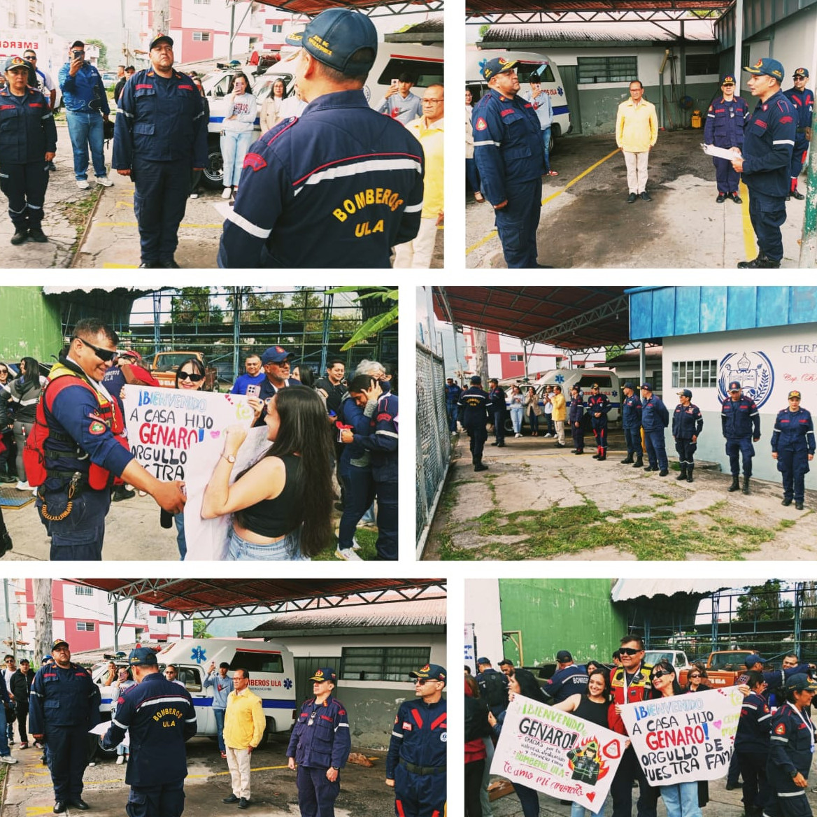 Diario Frontera, Frontera Digital,  Regionales, ,Bomberos ULA regresan tras apoyar rescates por terremotos en La Guaira