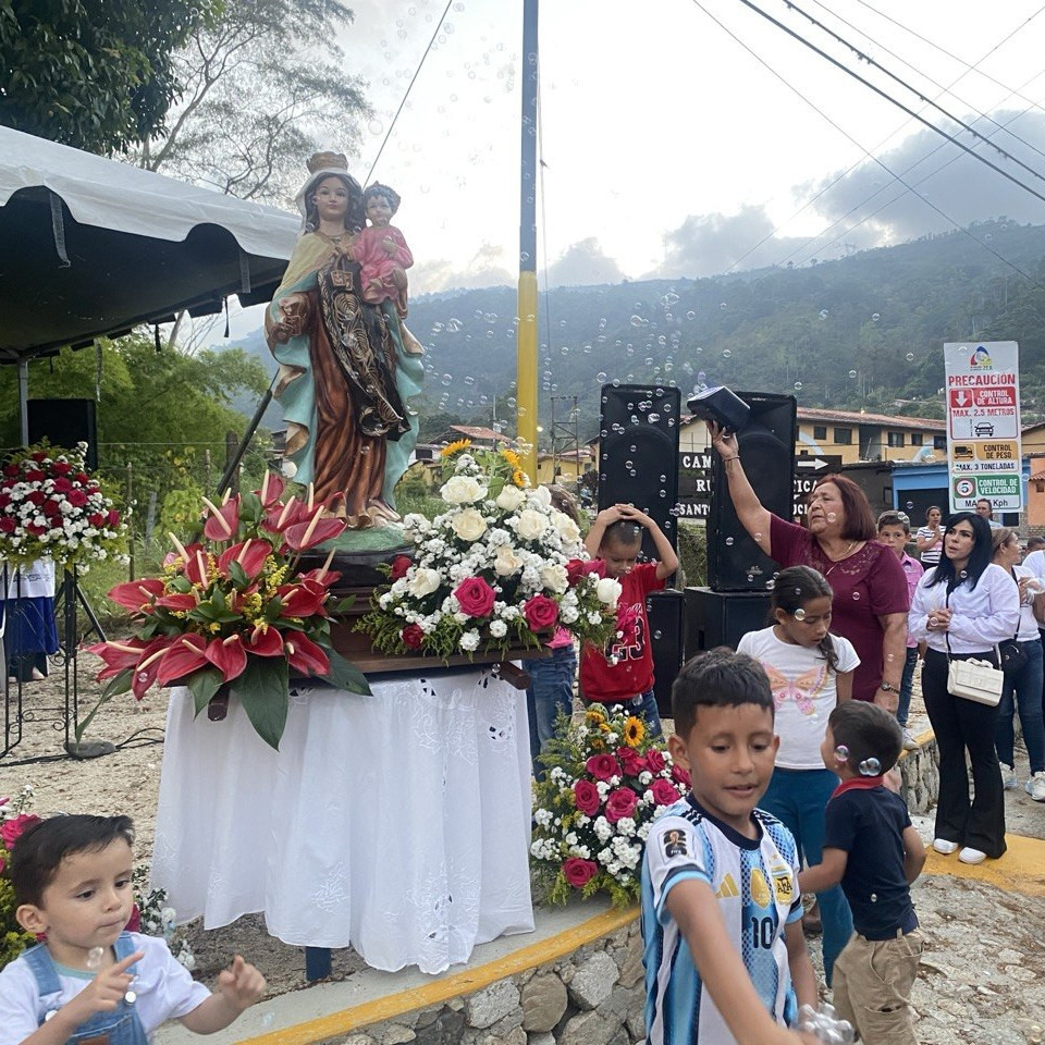 Diario Frontera, Frontera Digital,  Mocoties, ,Zea renovó su fe mariana durante la celebración en honor a la Virgen del Carmen